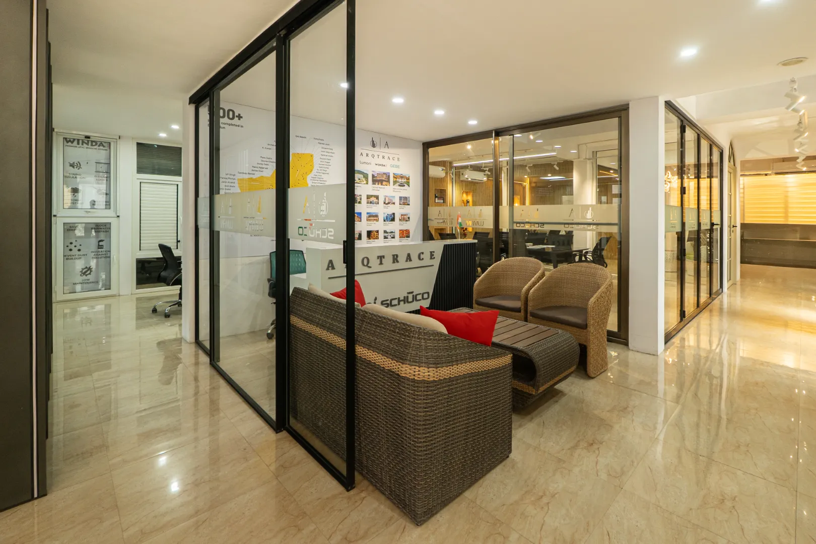 Arqtrace premium aluminium window